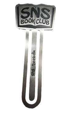 SNS x Reebok Book Club Silver Tone Metal Bookmark Collector's Item